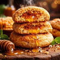 Honey Surprise Biscuits