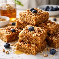 Honey Sweetened Oatmeal Bars