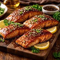 Honey Teriyaki Salmon