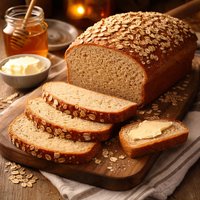 Honey Wheat Oat Bread