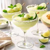 Honeydew Melon Margaritas