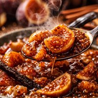 Honeyed Fig Topping with Vanilla and Cinnamon