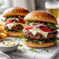 Horseradish Burgers