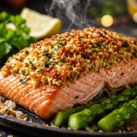 Horseradish Encrusted Salmon