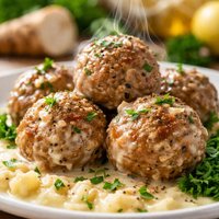 Horseradish Meatballs