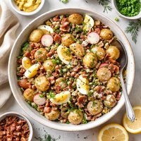 Horseradish Mustard Potato Salad