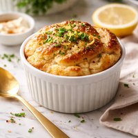 Horseradish Potato Souffl