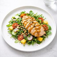 Hot and Cold Chicken Curry Salad