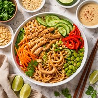 Hot and Cold Sesame Noodles