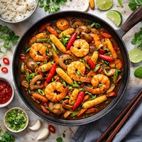 Hot and Sour Sauce Stir Fry