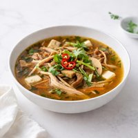 Hot and Sour Turkey Soup