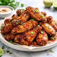 Hot and Sweet Chicken Wings