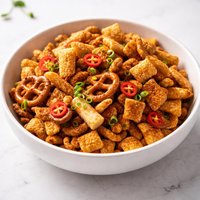 Hot and Zingy Chex Mix