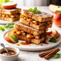 Hot Apple Pie Sandwiches