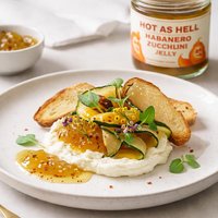 Hot As Hell Habanero Zucchini Jelly