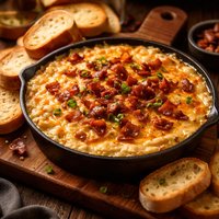 Hot Bacon and Cheddar Dip