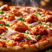 Hot Buffalo Chicken Pizza