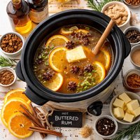Hot Butter Your Buns with Buttered Rum in a Crock Pot