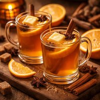 Hot Buttered Orange Brandy