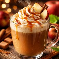 Hot Caramel Apple Cafe Hot Drink