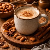 Hot Chai Tea with Almonds on the Side