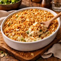 Hot Chicken Salad Makeover Light