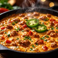 Hot Chile Cheese Dip
