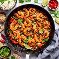 Hot Chilli Prawns