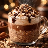 Hot Chocolate and Oats Pick Me Up