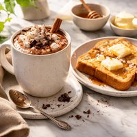 Hot Chocolate and Toast