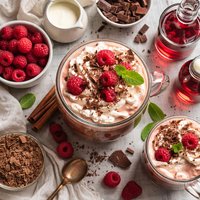 Hot Chocolate Raspberry Russian