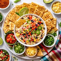 Hot Crackers with Fiesta Dip