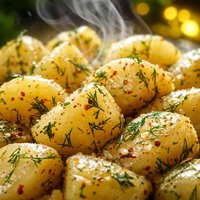 Hot Dilled Potatoes