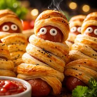 Hot Dog Mummies