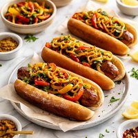 Hot Dogs and Peppers