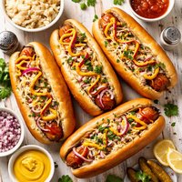 Hot Dogs and Sauerkraut