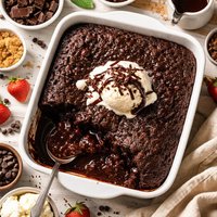 Hot Fudge Chocolate Pudding Cake