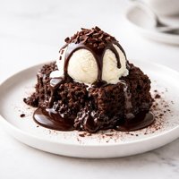 Hot Fudge Mocha Pudding Cake