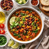 Hot Healthy Bean Soup
