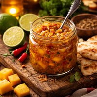 Hot Lime and Mango Chutney