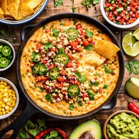 Hot Mexican Cheese Dip