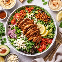 Hot Moroccan Chicken Salad