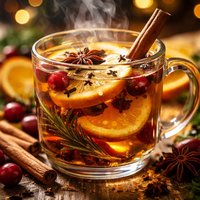 Hot Mulled Cider German Glhmost