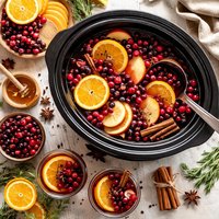 Hot Mulled Crock Pot Punch