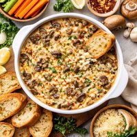 Hot Mushroom Dip
