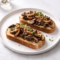 Hot Mushroom Sandwiches