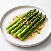 Hot or Cold Sesame Asparagus