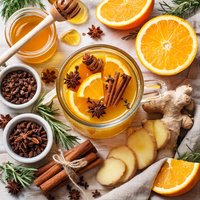 Hot Orange Juice Sipper