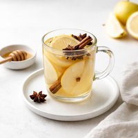 Hot Pear Lemonade