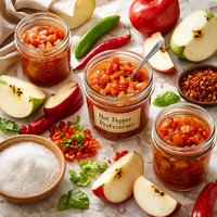 Hot Pepper Apple Preserves